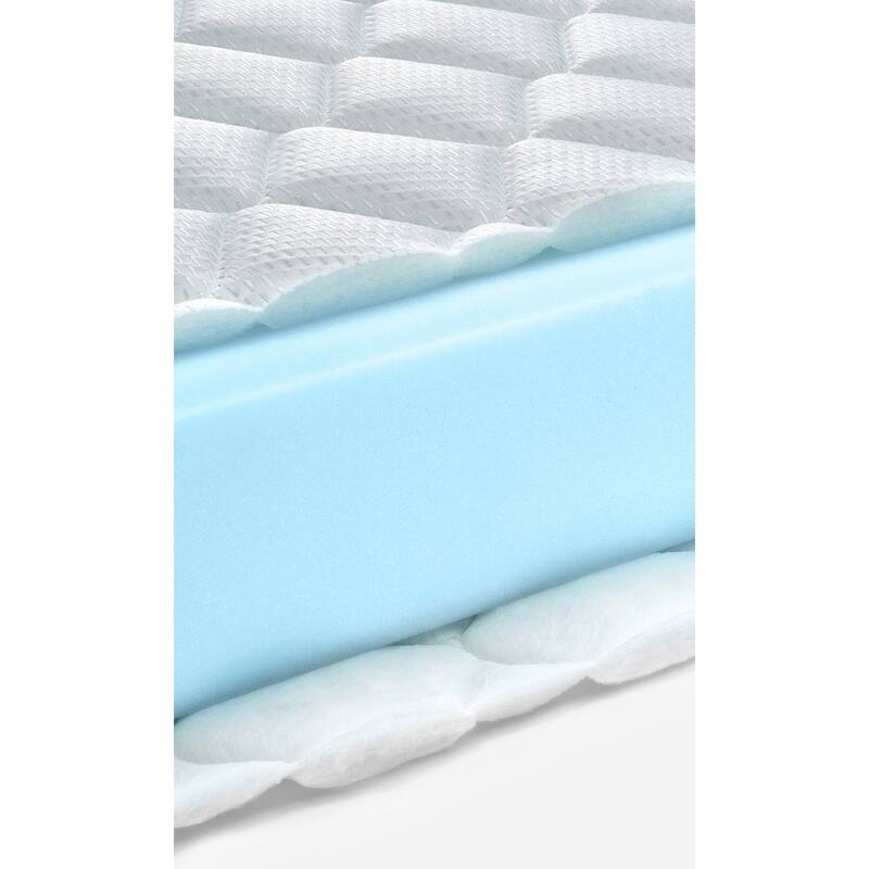 AJD Home 3" White Foam Mattress Topper, CertiPURUS® Certified Extra